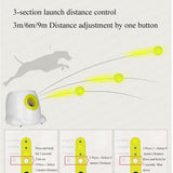 Dog Pet Automatic Interactive Ball Launcher 3
