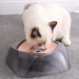 Pet Dog Bowl Floating Not Wetting Mouth Cat Bowl No Spill Drinking Water Feeder 3