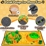 Large Snuffle Mat For Dogs Pet Interactive Training And Stress Relief Sniff Mat Feeding Mat Slow Feeder Dog Treat Mat Dog Toys 4