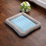 Dog Cooling Mat Light Comfortable Summer Sleeping Pad Machine Washable Quick Drying Pet Mattress For Dogs Cats 3
