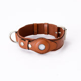 A Pple Tracker Airtag Pet Collar Adjustable Dog Leash Collar Medium Large Dog Accessories Puppy Pet Supplies 1