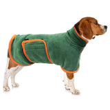 Dog Bathrobe Pet Drying Coat Microfiber Absorbent Beach Towel For Large Medium Small Dogs Cats Fast Dry 4