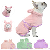 Pet Bathrobe Dog Bath Towel Super Absorbent Shower Cleaning Towel Dog Microfiber Drying Bath Towel Dogs Fast Dry Towel Pet Products 1