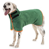 Dog Bathrobe Pet Drying Coat Microfiber Absorbent Beach Towel For Large Medium Small Dogs Cats Fast Dry 3
